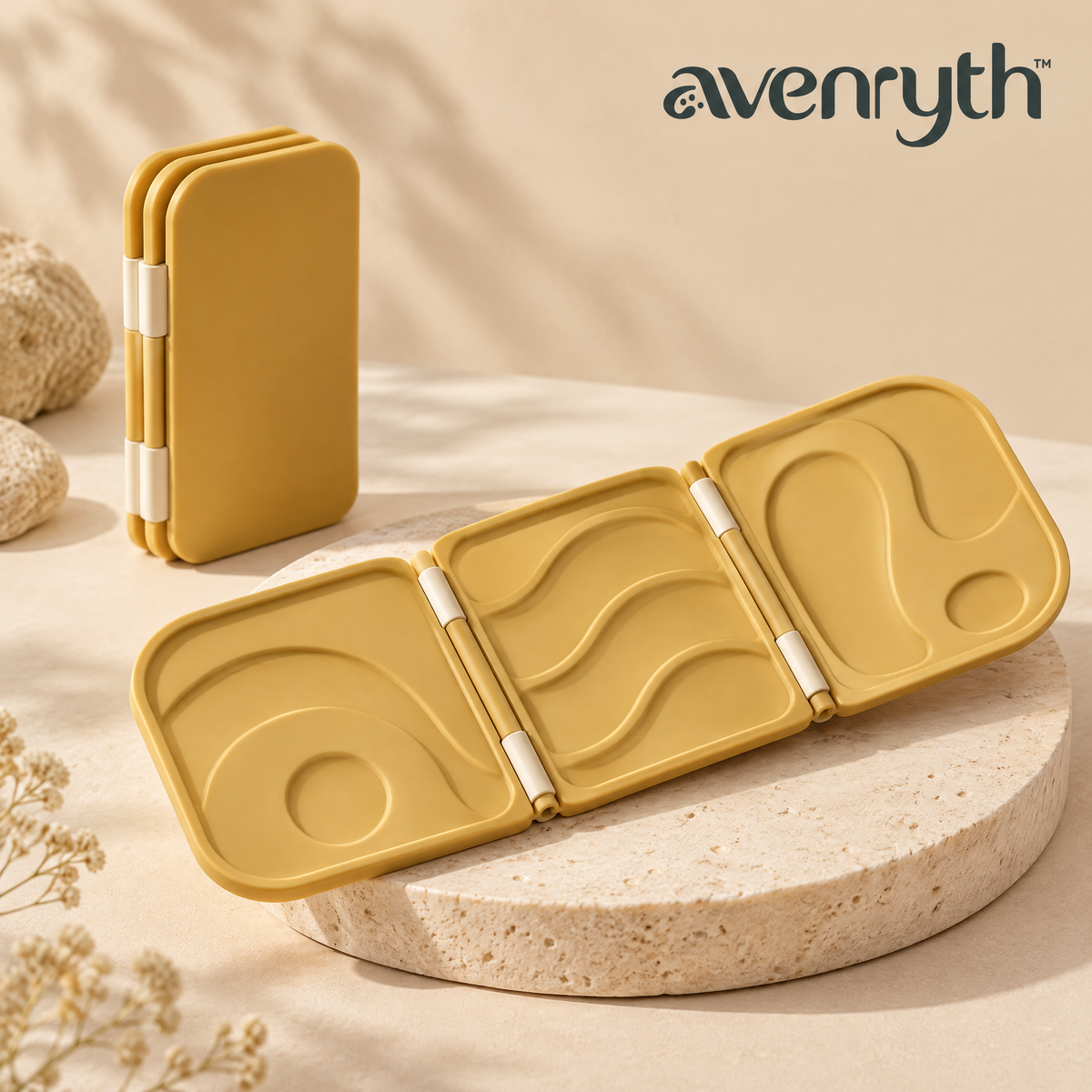 Avenryth™ Folding Travel Lick Mat
